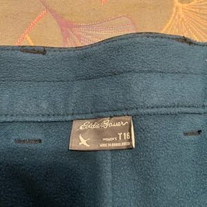 Eddie Bauer Woman’s Tall Black Snow Pants